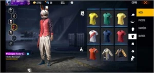 CONTA DE FREE FIRE  COM MUITAS COISA RARA