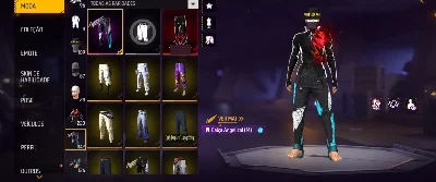 Conta Free Fire Top - Personagens e Skins Raras!