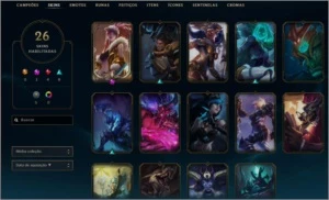 2 Contas Lol / Platina 2 e Gold 2 - League of Legends