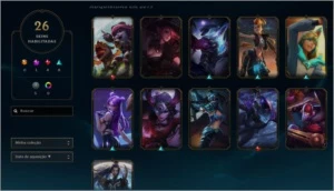 2 Contas Lol / Platina 2 e Gold 2 - League of Legends