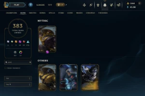 Conta LOL Todas As Skins MAIS RARAS (Todas PAX e +) - League of Legends
