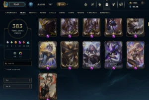 Conta LOL Todas As Skins MAIS RARAS (Todas PAX e +) - League of Legends