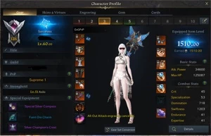 Conta Lost Ark Platinum - Sorceress 1510 (arma 23)