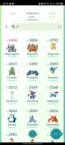 Pokemon Go lvl 41 - Pokémon