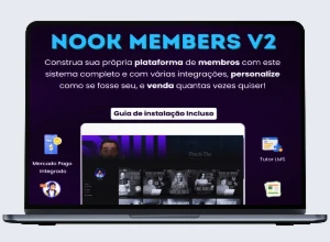 TEMA WORDPRESS -Área de Membros Nook V2