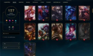 Conta no lol - League of Legends