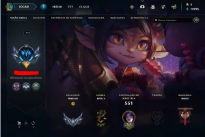 Conta no lol - League of Legends