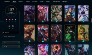 Conta no lol - League of Legends