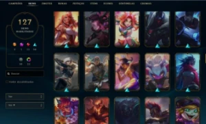 Conta no lol - League of Legends