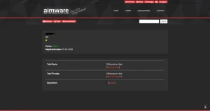 Conta Antiga Aimware Lifetime - Counter Strike CS