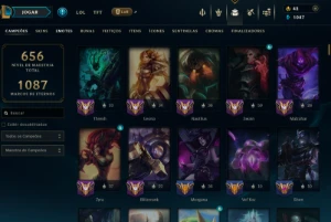 Conta Level 414  Season 4  - League of Legends LOL