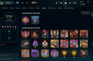 Conta Level 414  Season 4  - League of Legends LOL