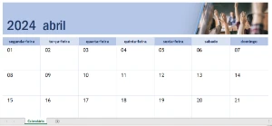 Calendario Academico Com Fotos - Editavel - Outros