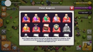 CoC Cv9 Full + 1500 gêmeas + full recursos. - Clash of Clans