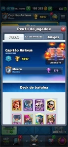 Conta Clash Royale arena 14