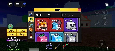 Conta de blox fruits 🎮 Mas barato da loja 💲 - Roblox