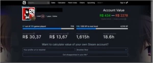 CONTA STEAM COM 94 JOGOS, LVL 23