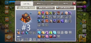 CVs 10 Antigas c/ Bastante Gemas e Obstáculos Raros - Clash of Clans