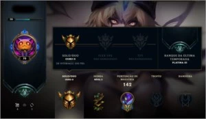 Conta com Rammus Rei (2012) - League of Legends LOL