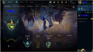 Conta platina 4 71% smurf - League of Legends LOL
