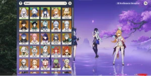 Conta com 40 personagens 5* - Servidor América - Pc/Android - Genshin Impact