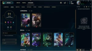 Conta De lol 95 campeões - League of Legends