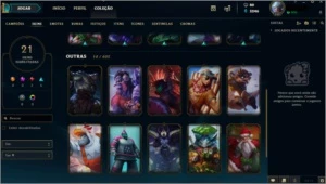Conta De lol 95 campeões - League of Legends
