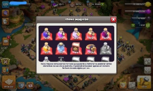 Cv15 quase full com 1600 gemas e equipamentos épicos - Clash of Clans