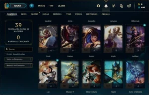 CONTA PLATINA 4 - PREÇO BAIXO E NA HORA - League of Legends LOL