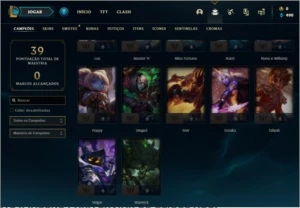 CONTA PLATINA 4 - PREÇO BAIXO E NA HORA - League of Legends LOL