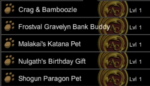 Conta Com Rgow + Forge Semi Completa - 93 Badge - Adventure Quest World AQW