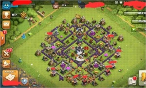 Conta Clash of Clans CV9