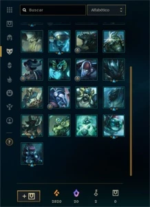Conta Platina 1 - League of Legends LOL
