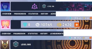 (Pc) Conta Overwatch, Shop/Collab Skins + 2420 Coins (Cash)