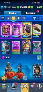 Conta básica Clash royale