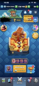 Conta básica Clash royale