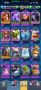 Conta básica Clash royale