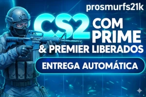 Contas Cs2 Com Prime E Premier Liberado Entrega Automática - Outros