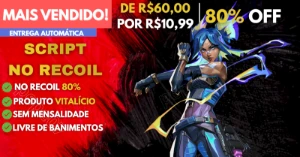 O Mais Vendido Do Valorant Script No Recoil Insano!