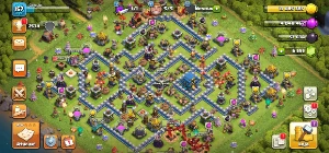 Clash of Clans CV 12 quase FULL