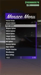 Menace Mod Menu Premium PERMAMENTE GTA V ONLINE