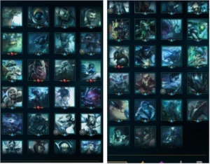 Conta LOL Plat 3/lvl270/200+ skins - League of Legends