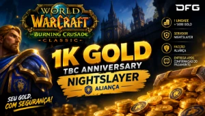 1K Gold WoW TBC Anniversary - Nightslayer Aliança - Blizzard