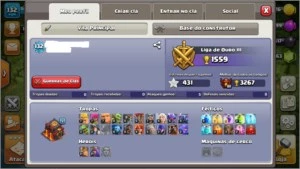 conta clash of clans