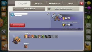conta clash of clans