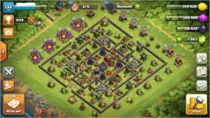 conta clash of clans
