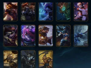 Conta League of Legends Full Acesso - 77 Champs e 44 Skins LOL