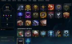 Conta League of Legends Full Acesso - 77 Champs e 44 Skins LOL