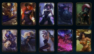 Conta League of Legends Full Acesso - 77 Champs e 44 Skins LOL