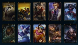 Conta League of Legends Full Acesso - 77 Champs e 44 Skins LOL